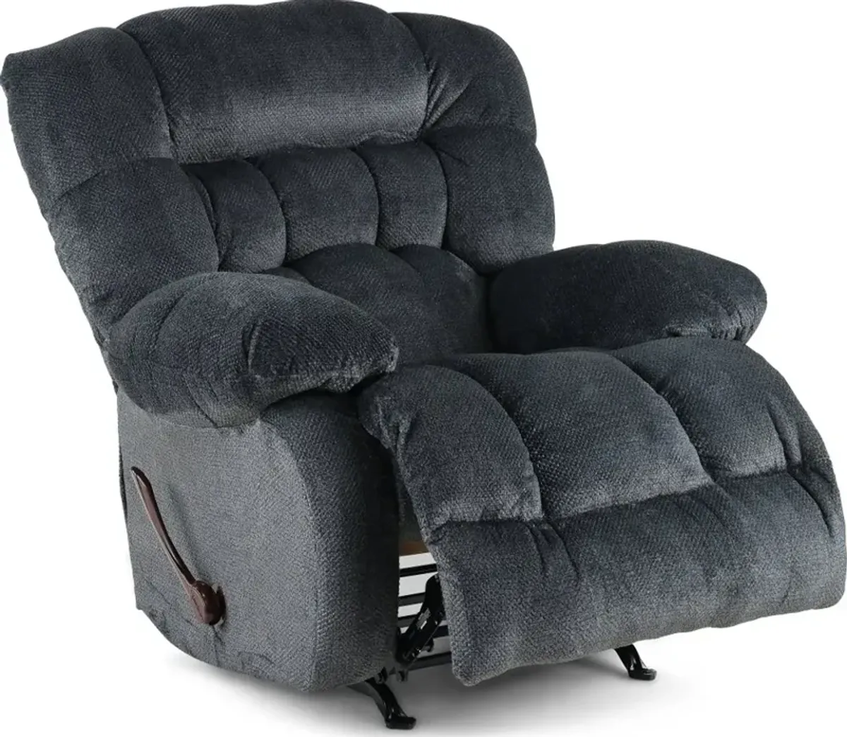 Daly Cobblestone Gray Rocker Recliner