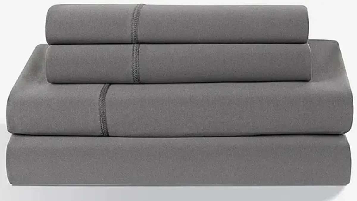 BedGear Dri-Tec Twin/Twin-XL Gray Sheet Set
