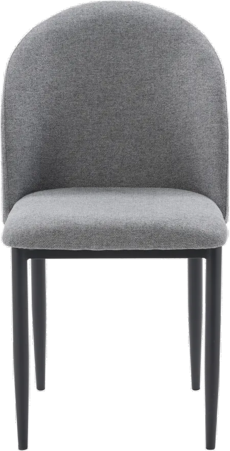 Nash Gray Upholostered Side Chair, Set of 2