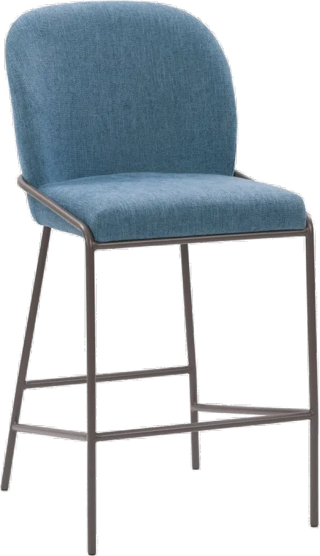 Blakeley Blue Counter Height Barstool