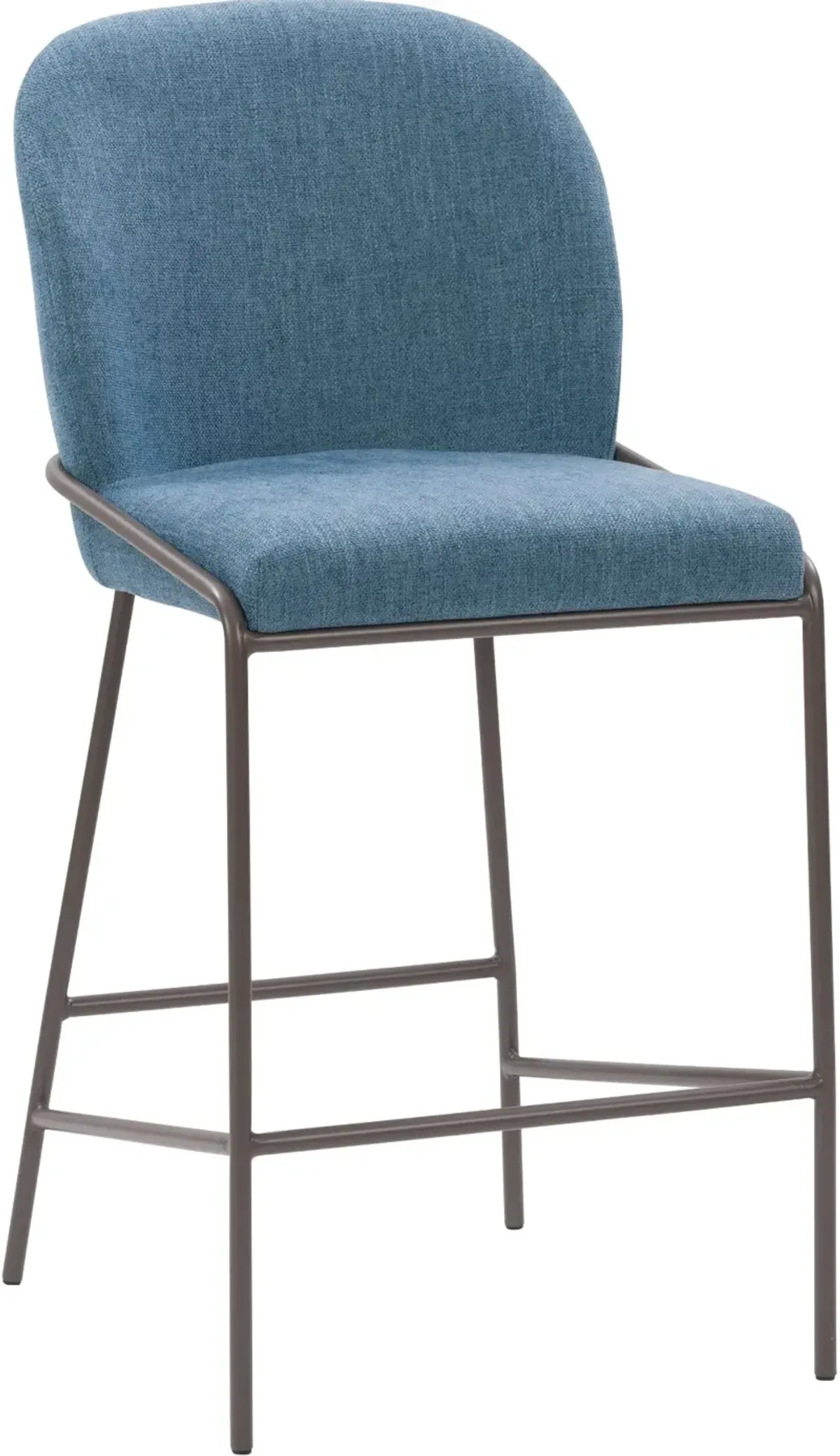 Blakeley Blue Counter Height Barstool