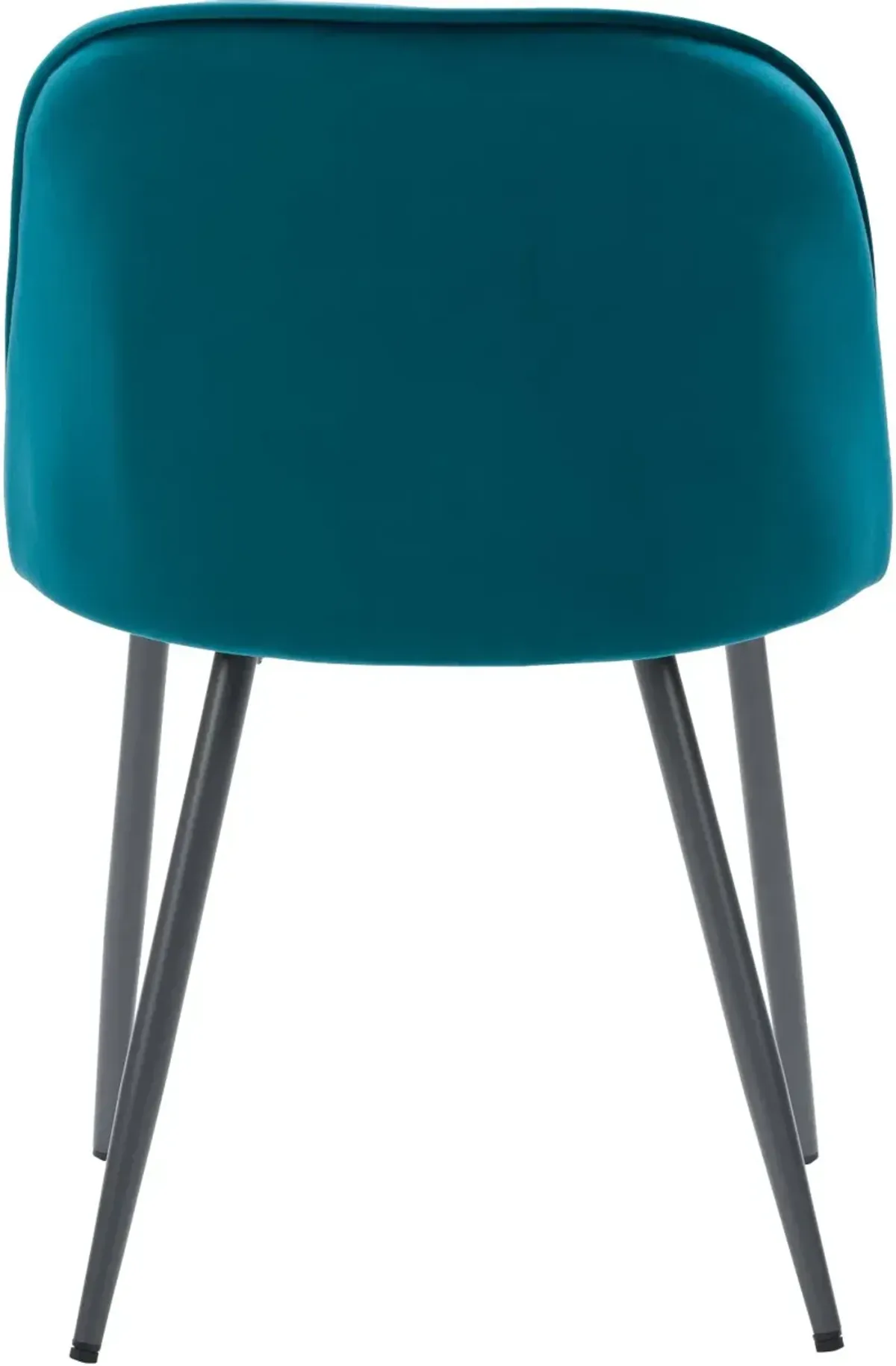 Ayla Teal Velvet Upholstered Accent Chair