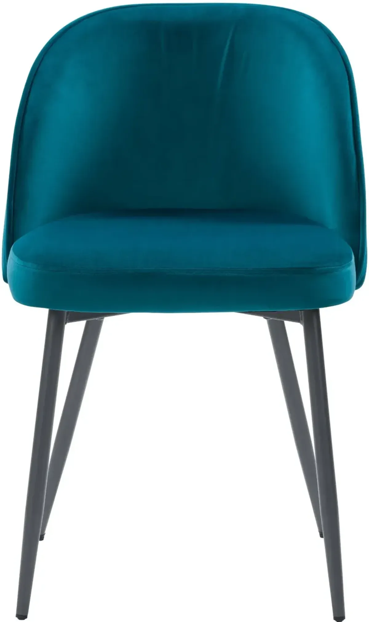 Ayla Teal Velvet Upholstered Accent Chair