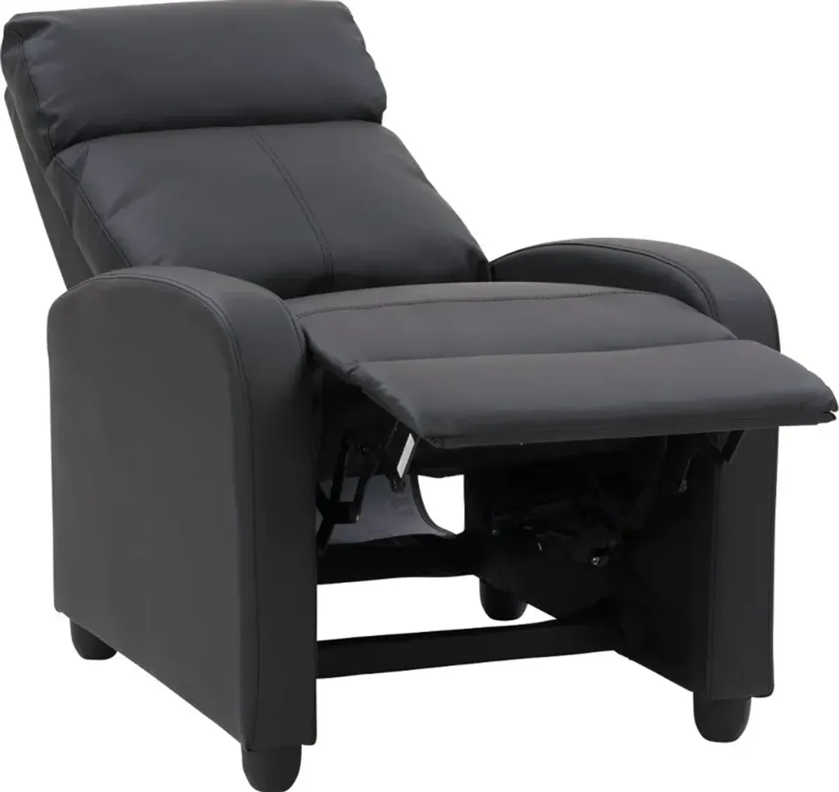 Oren Black Manual Recliner