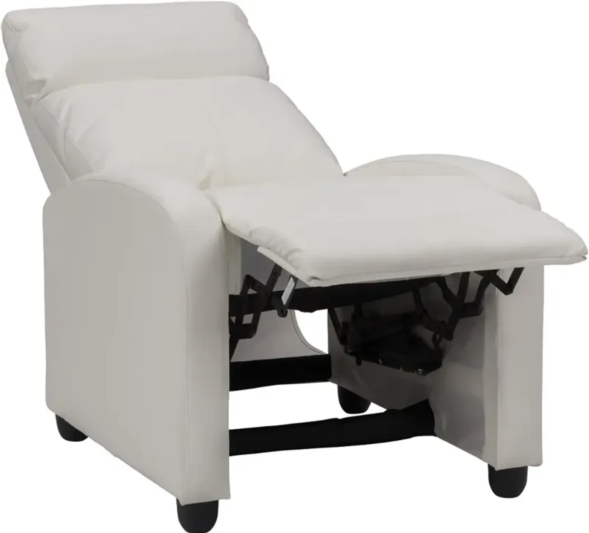 Oren White Manual Recliner