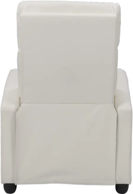 Oren White Manual Recliner