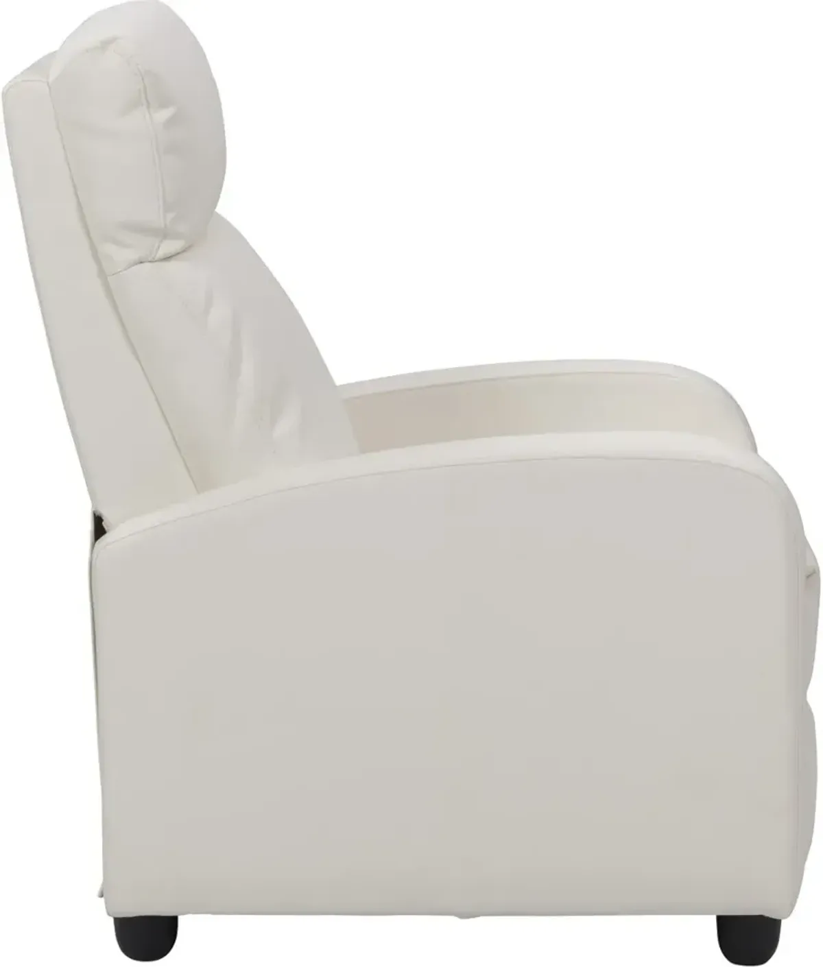 Oren White Manual Recliner