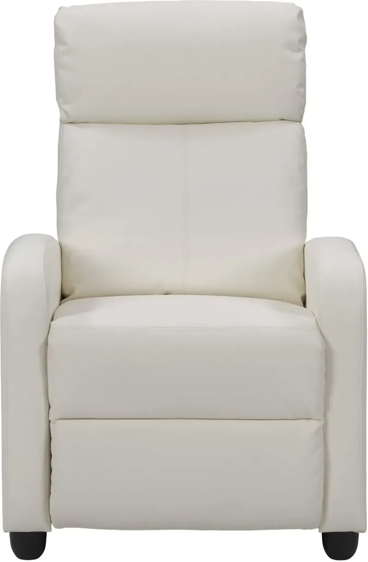 Oren White Manual Recliner