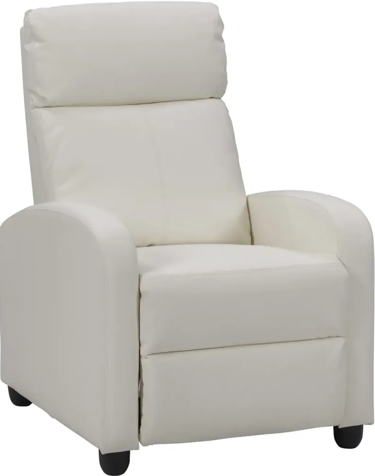 Oren White Manual Recliner