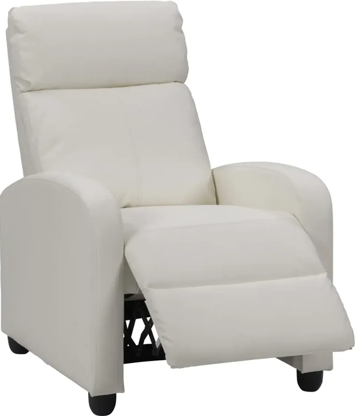 Oren White Manual Recliner