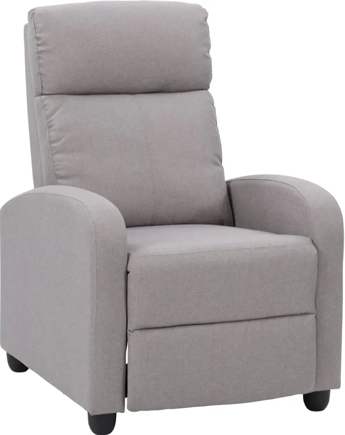 Oren Light Gray Manual Recliner