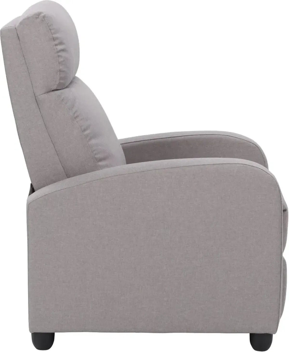 Oren Light Gray Manual Recliner