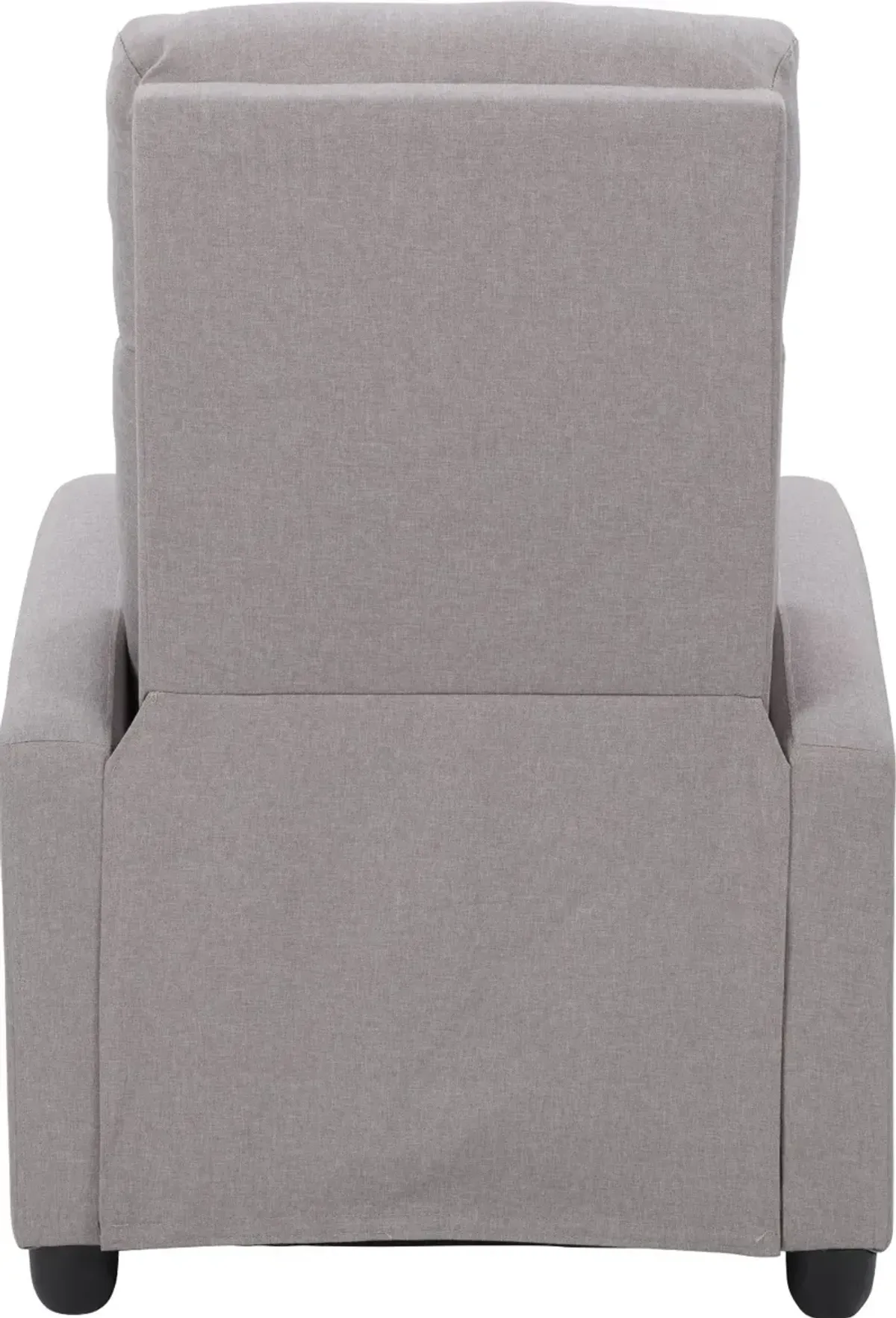 Oren Light Gray Manual Recliner