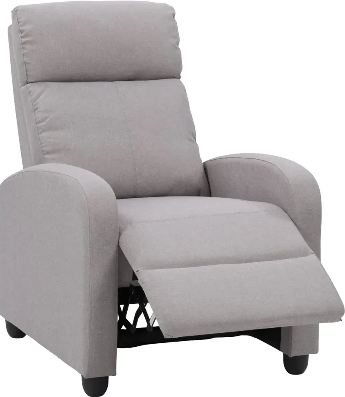 Oren Light Gray Manual Recliner