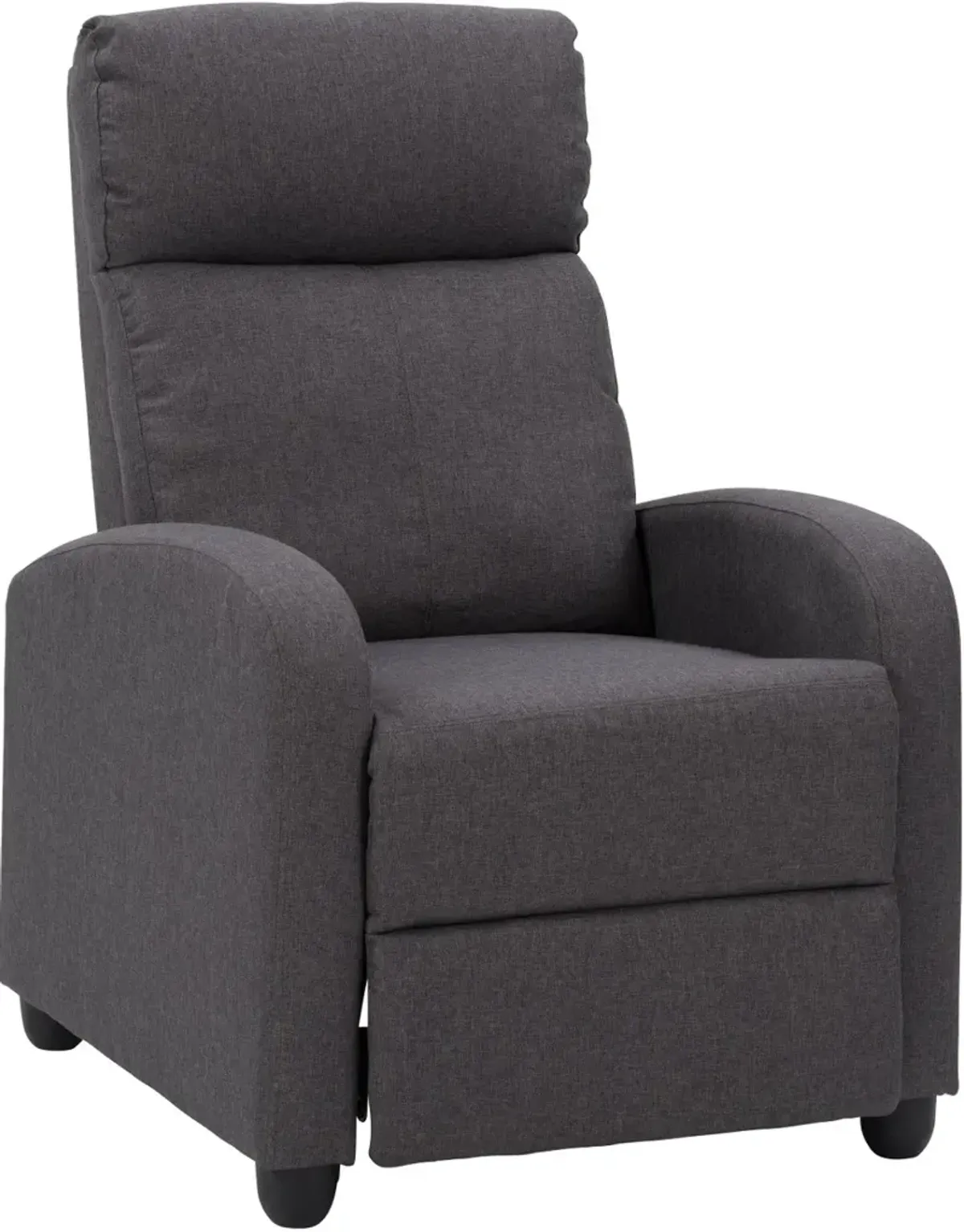 Oren Dark Gray Manual Recliner