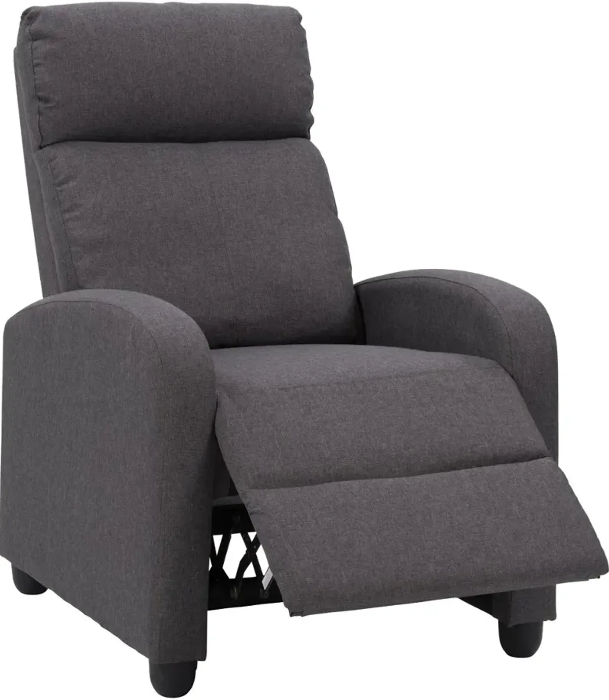 Oren Dark Gray Manual Recliner