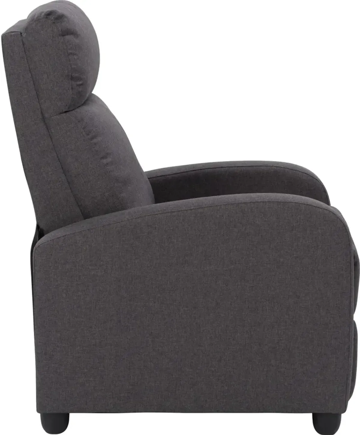 Oren Dark Gray Manual Recliner