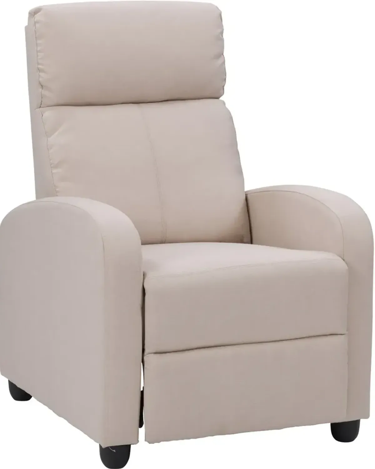 Oren Beige Manual Recliner