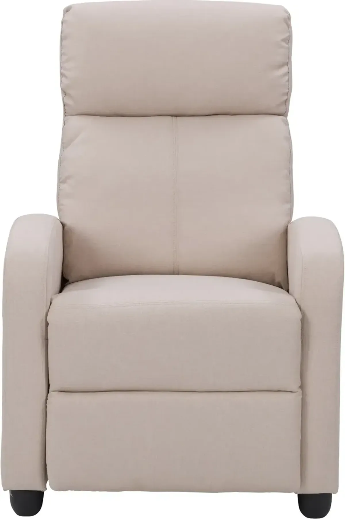 Oren Beige Manual Recliner