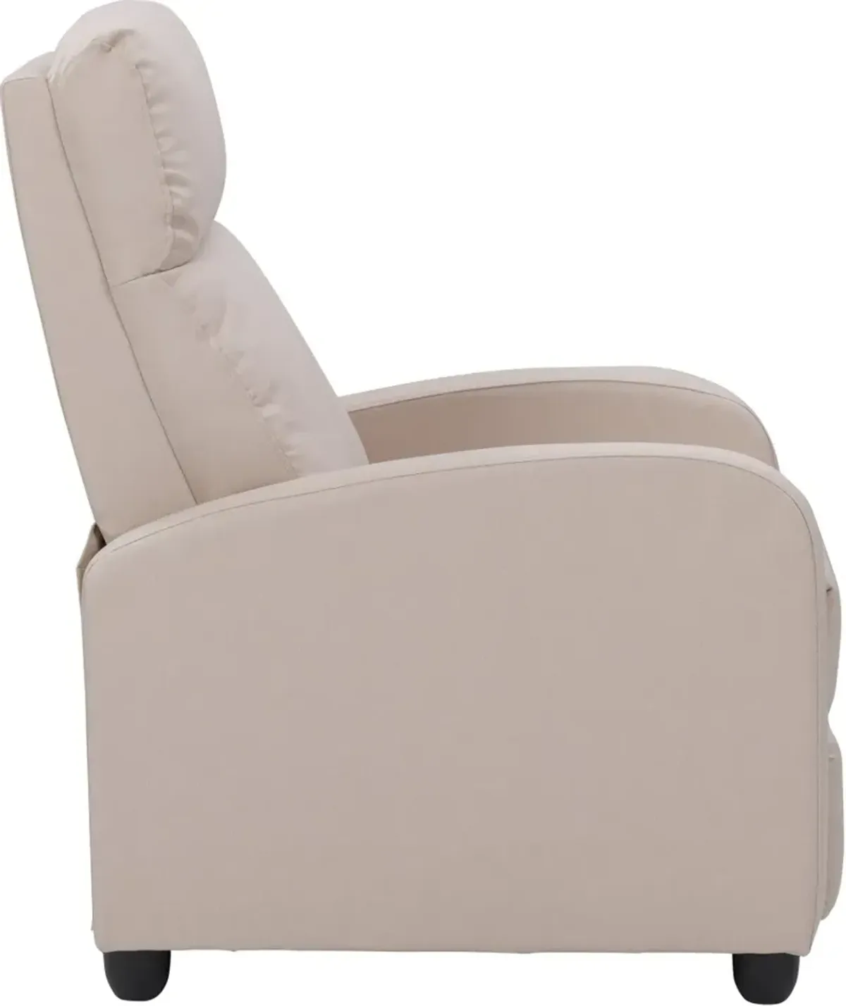 Oren Beige Manual Recliner