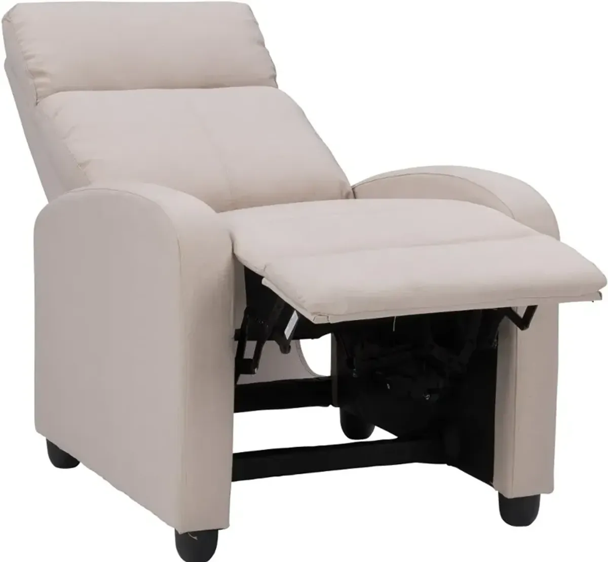 Oren Beige Manual Recliner