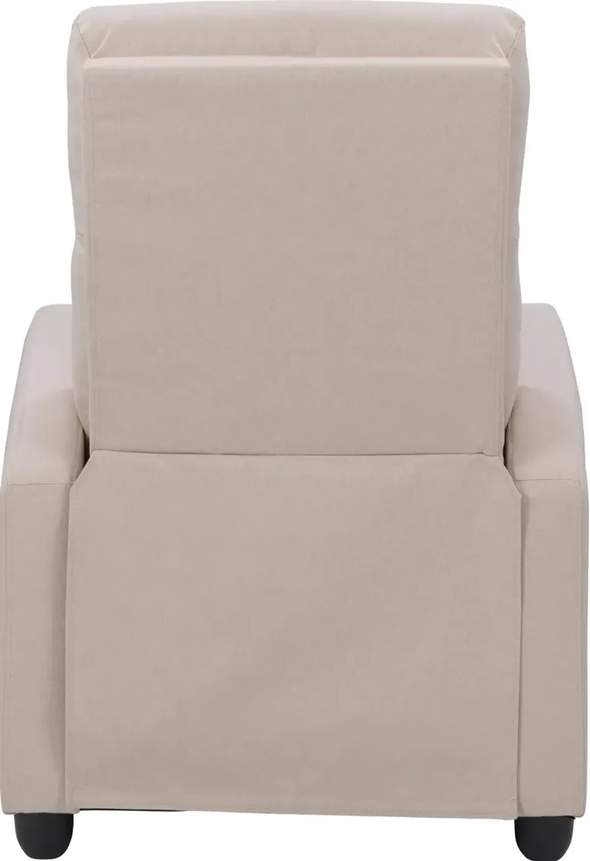 Oren Beige Manual Recliner