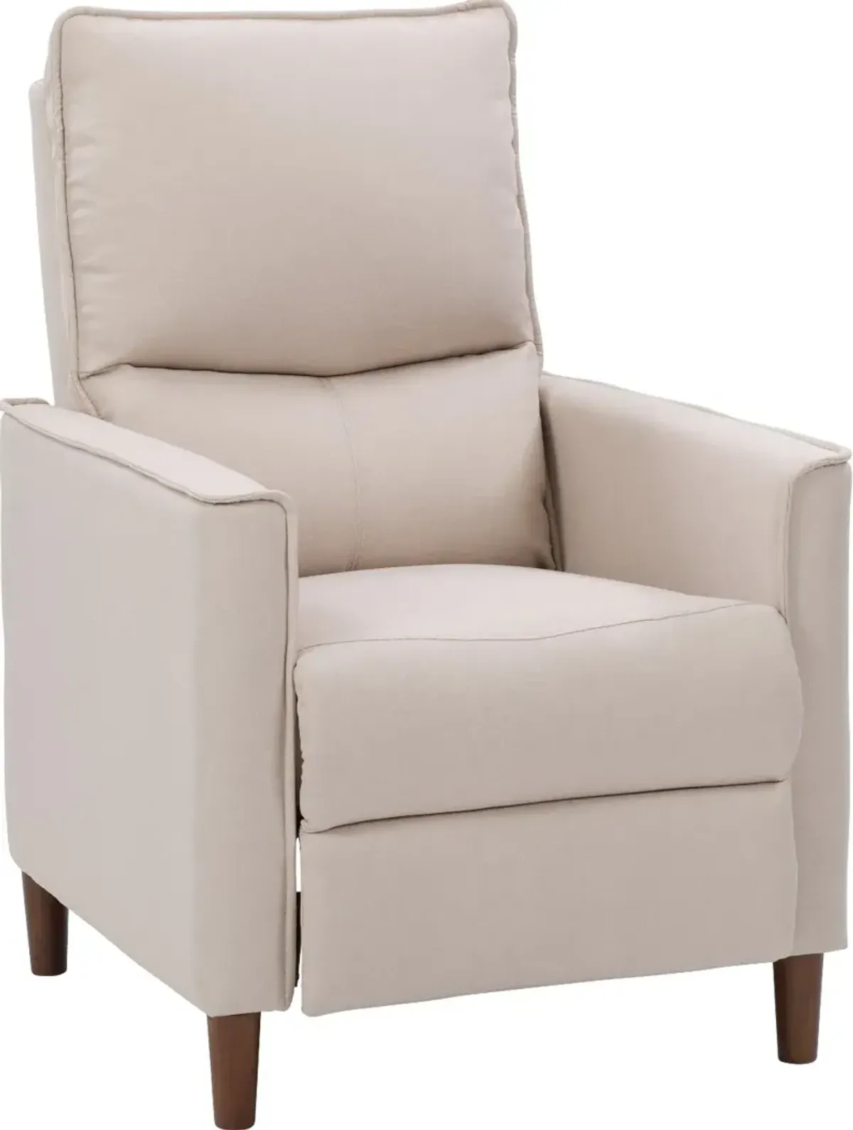 Alder Beige Manual Recliner