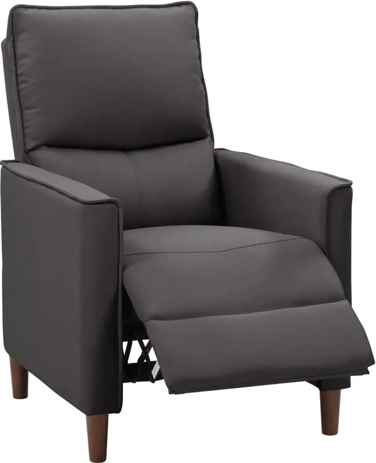 Alder Dark Gray Manual Recliner