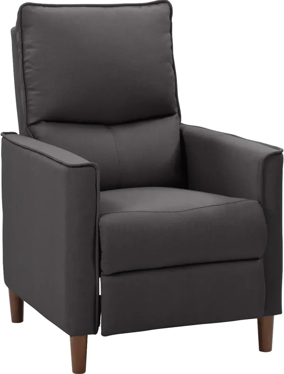 Alder Dark Gray Manual Recliner