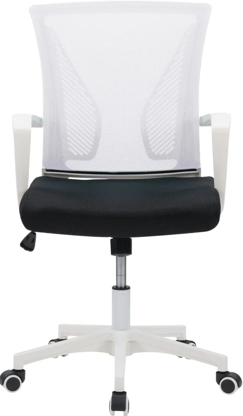 Workspace Ergonomic White Mesh Office Chair