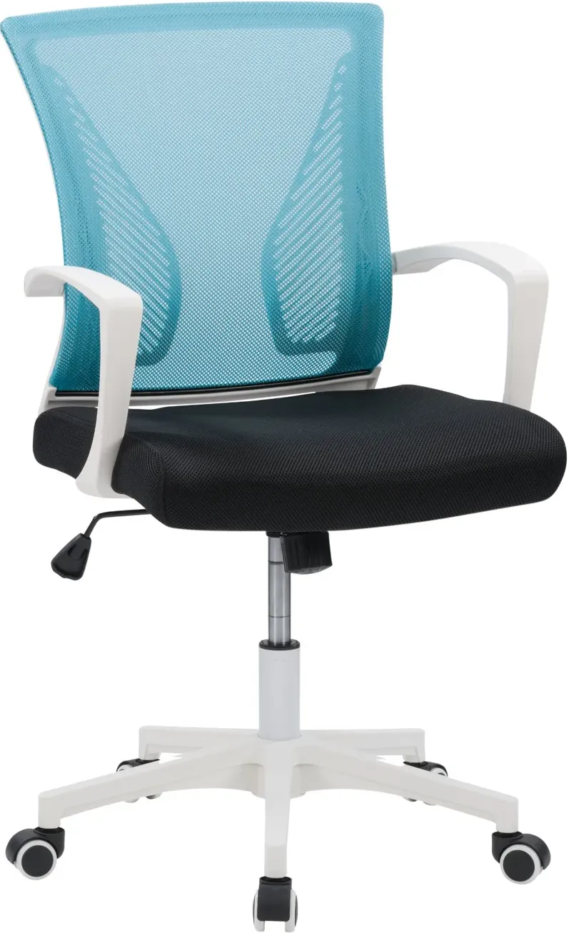 Workspace Ergonomic Teal Mesh Office Chair