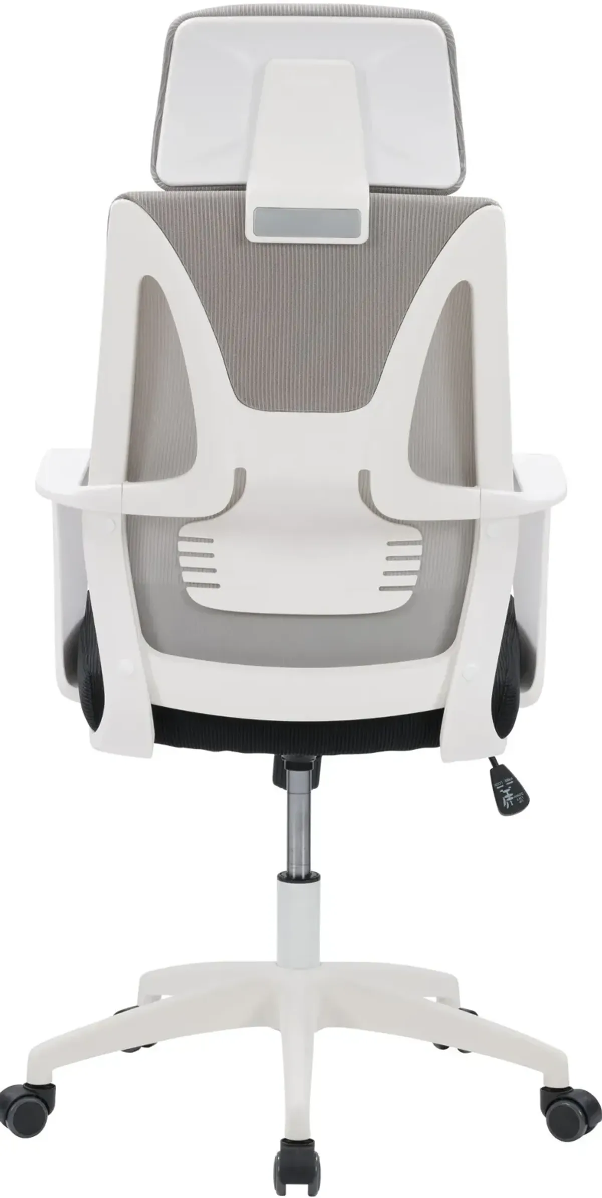 Workspace Gray and Black Mesh Office Chair