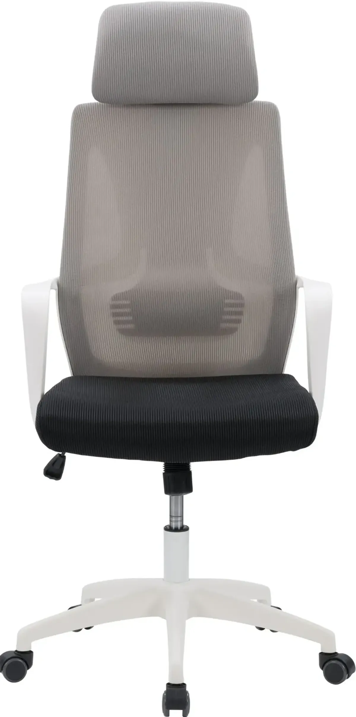 Workspace Gray and Black Mesh Office Chair