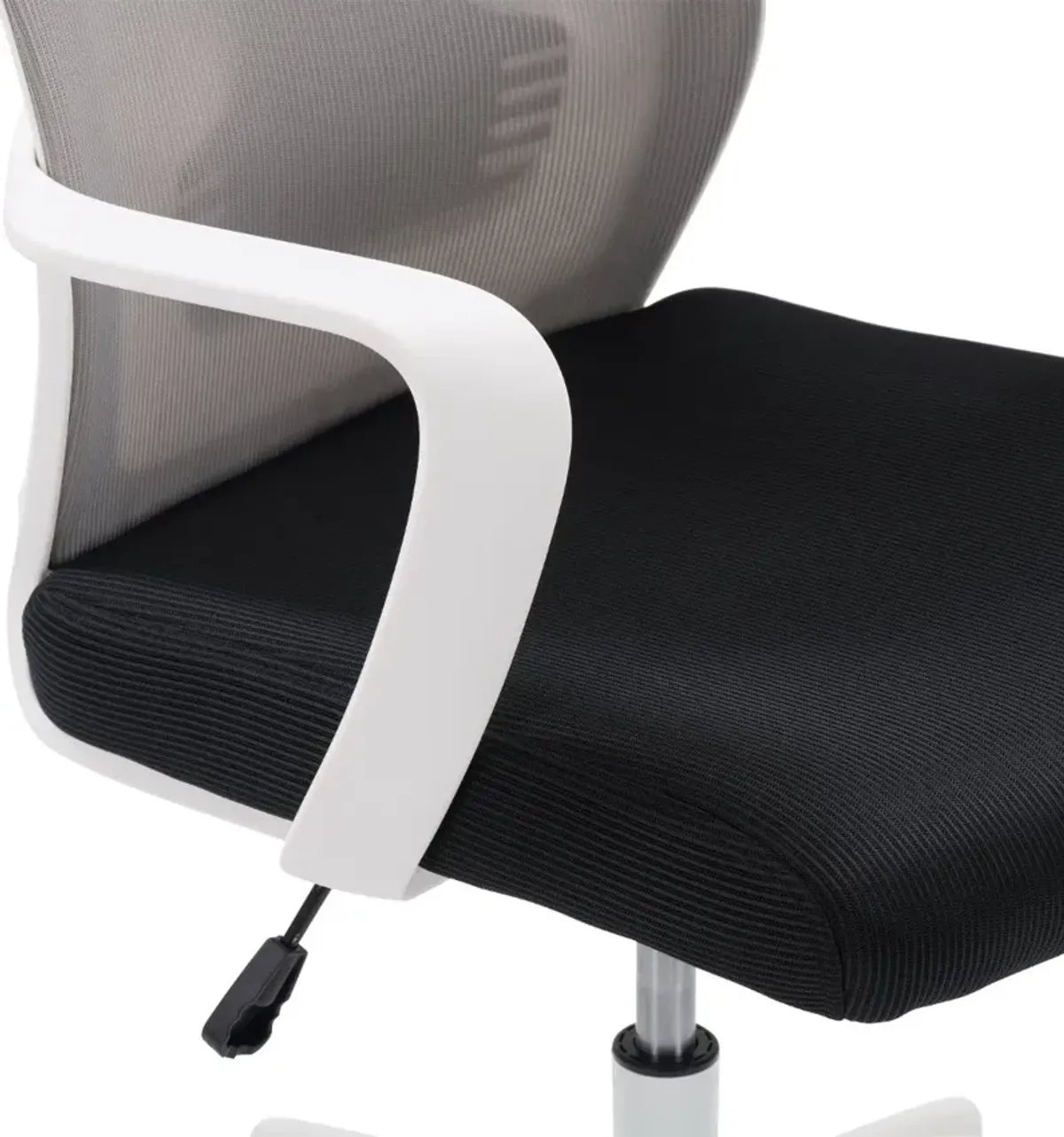 Workspace Gray and Black Mesh Office Chair