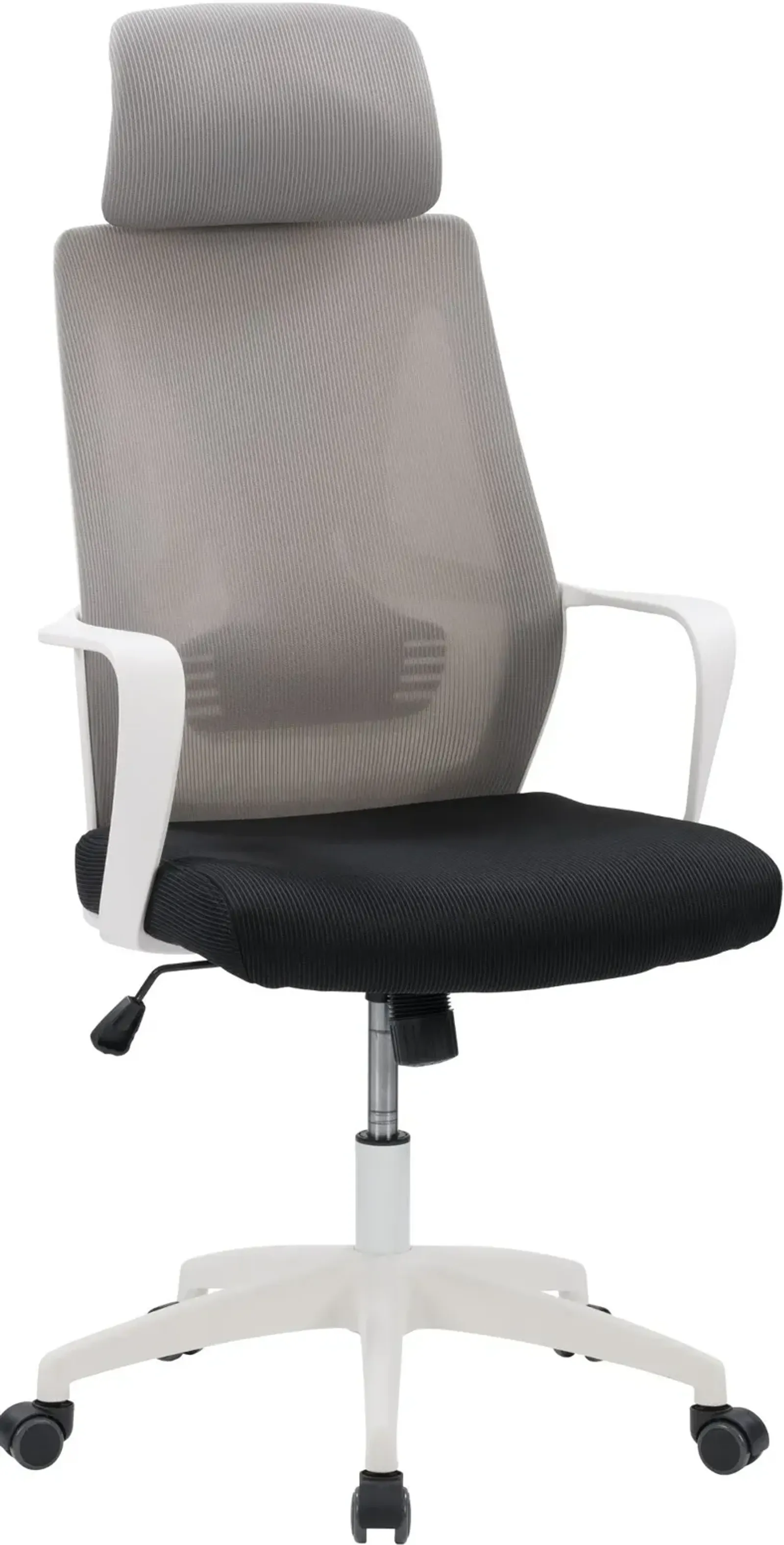 Workspace Gray and Black Mesh Office Chair