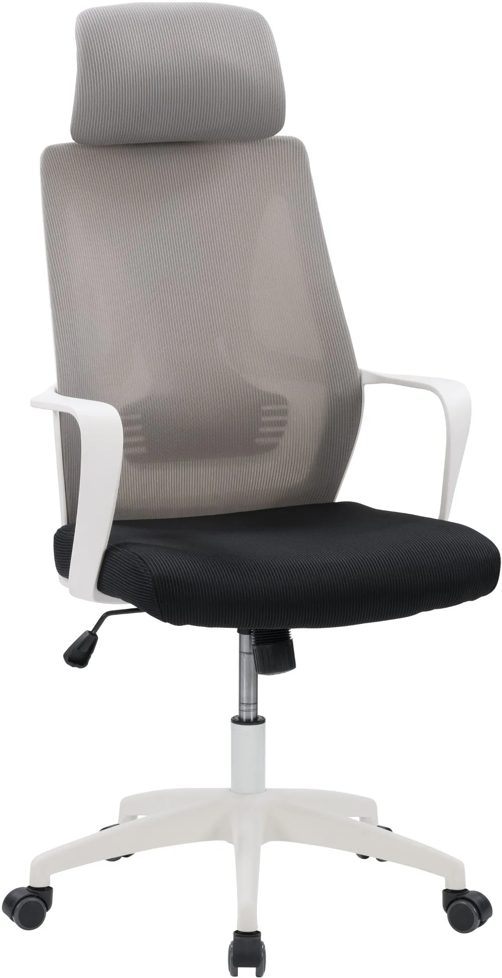 Workspace Gray and Black Mesh Office Chair