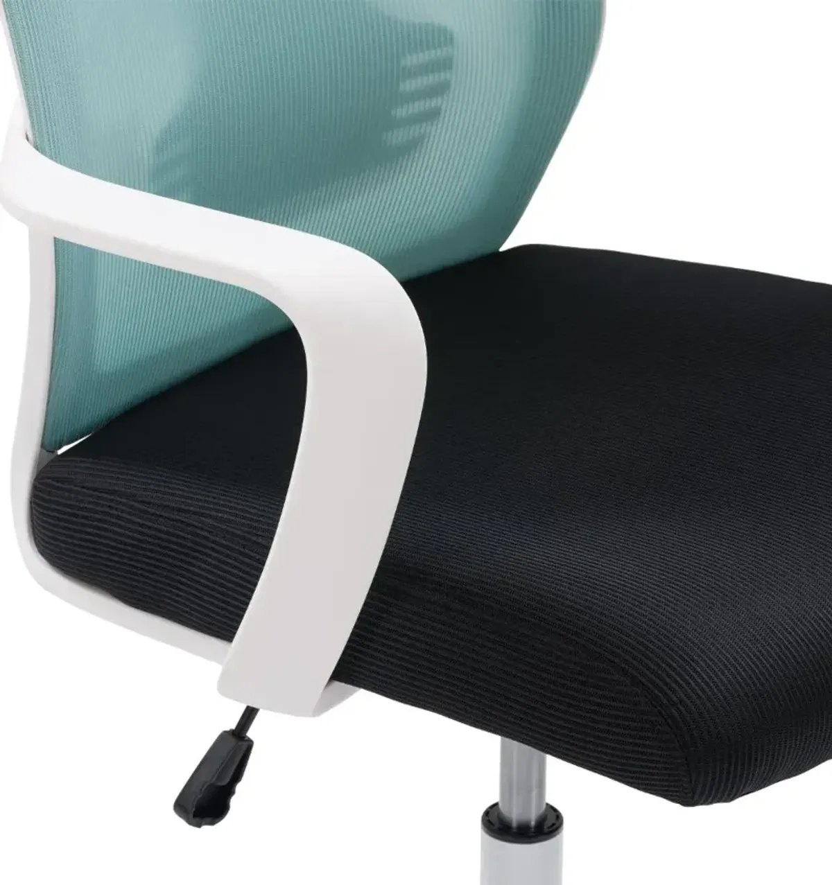 Workspace Teal and Black Mesh Office Chair