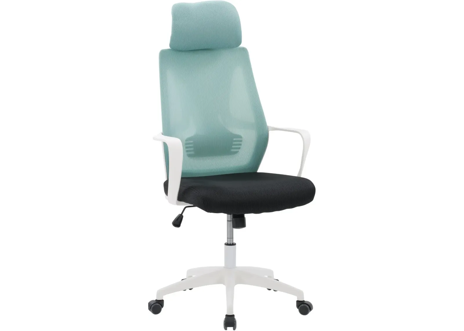 Workspace Teal and Black Mesh Office Chair