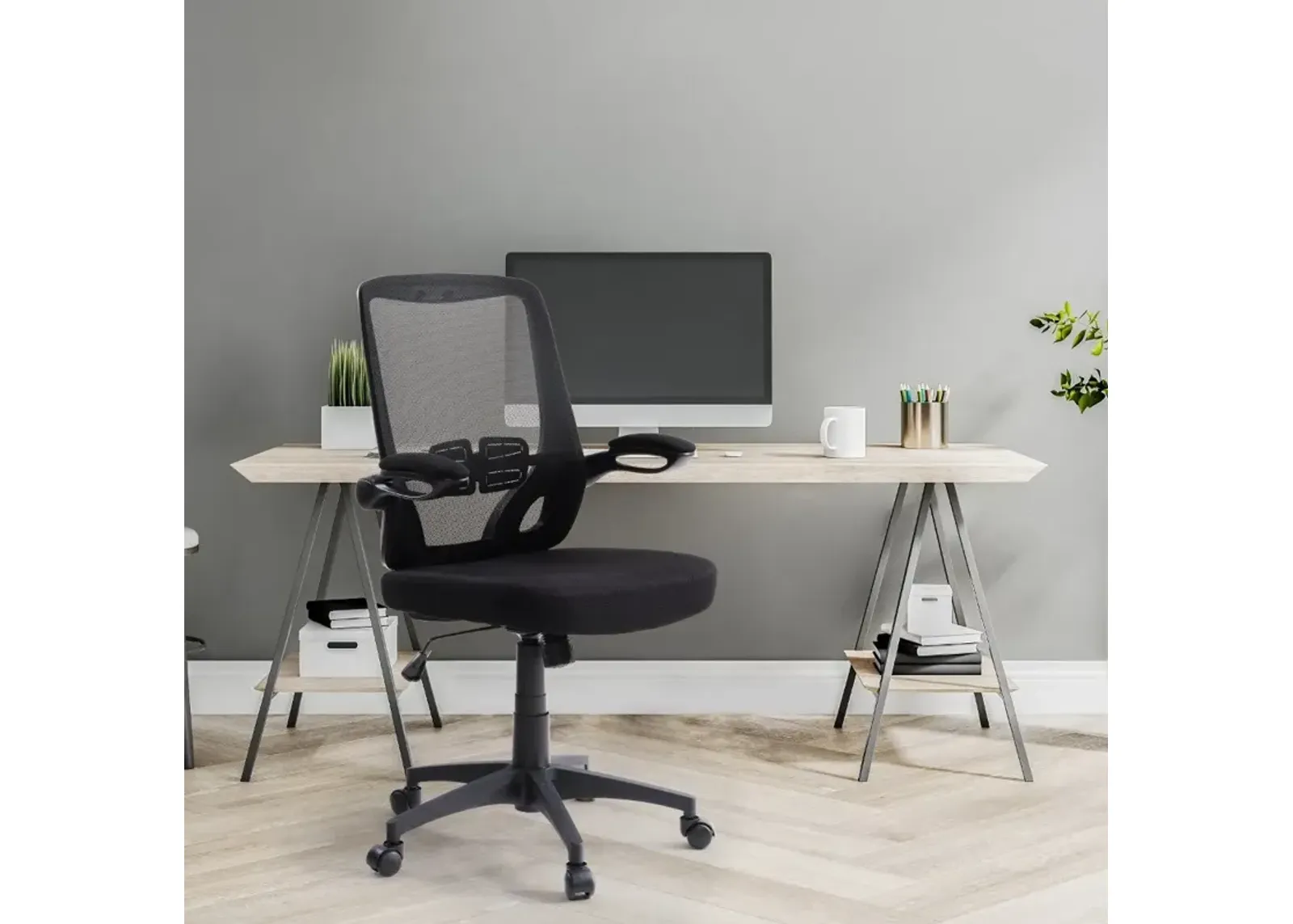 Workspace Black Mesh Office Chair