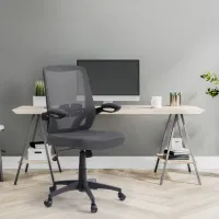 Workspace Gray Mesh Office Chair
