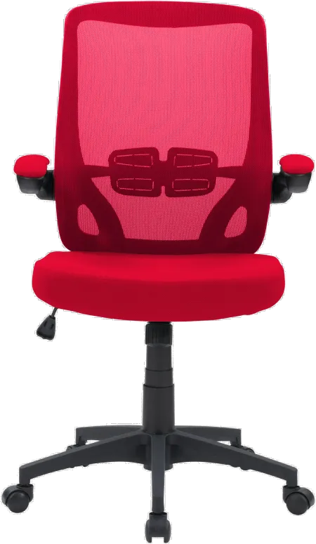 Workspace Red Mesh Office Chair