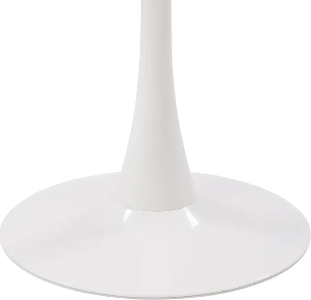 Ivo White Marble Bistro Table