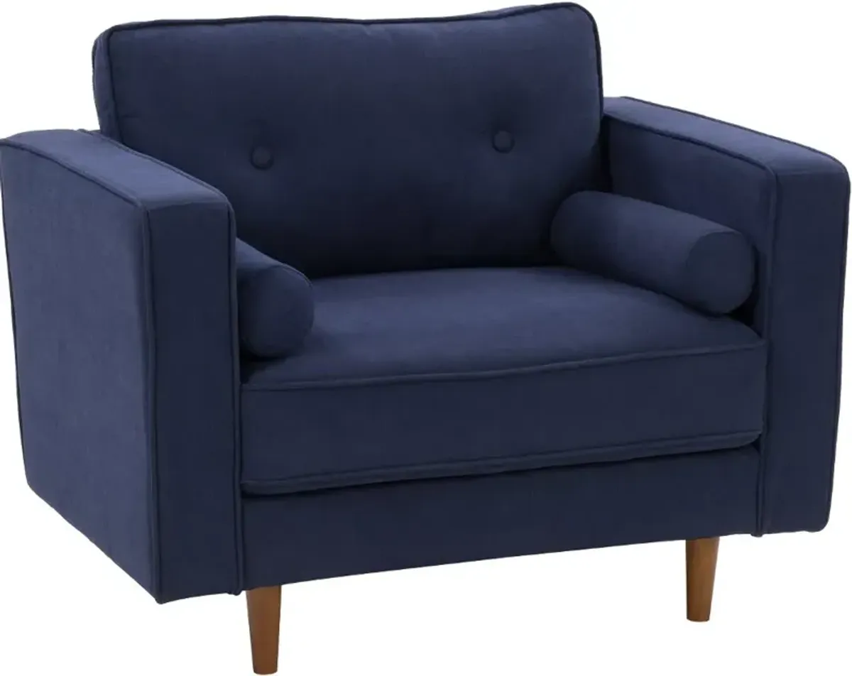 Mulberry Navy Upholstered Accent Chair