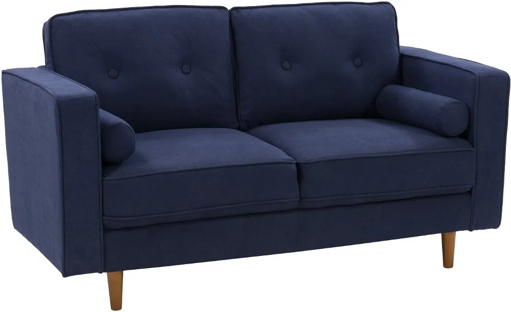 Mulberry Navy Upholstered Loveseat