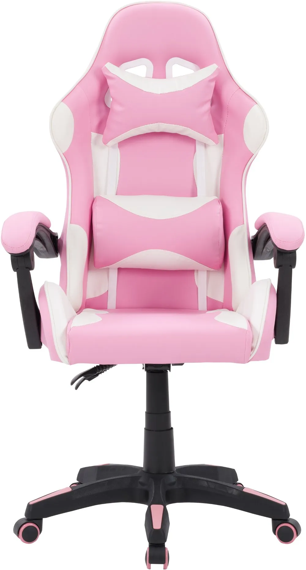 Ravagers Pink and White Gaming Chair