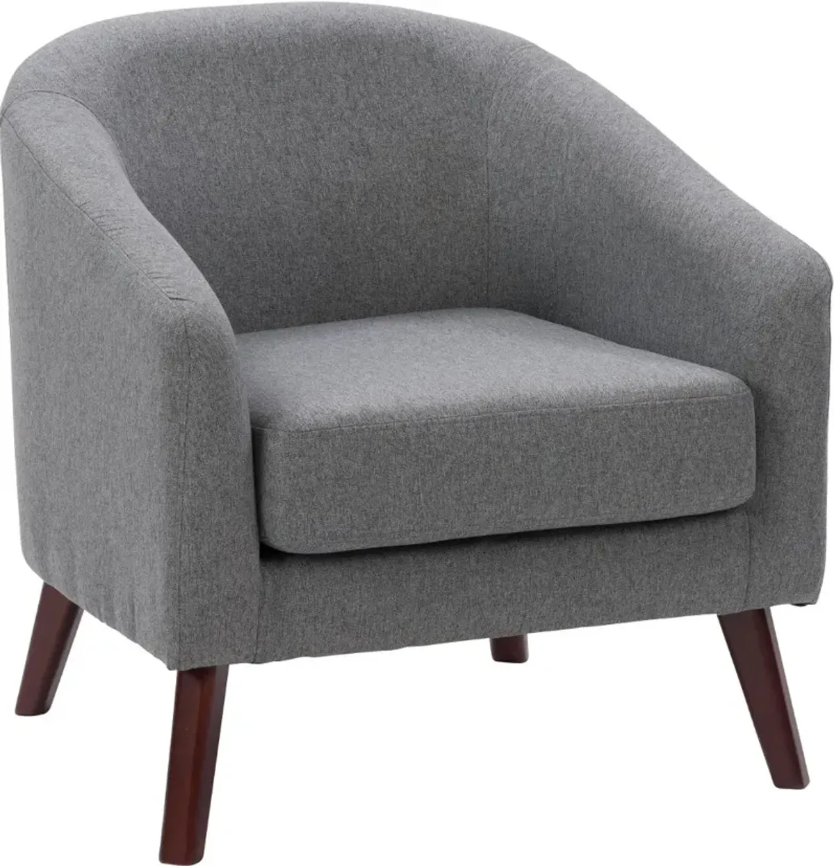 Elwood Gray Modern Tub Chair