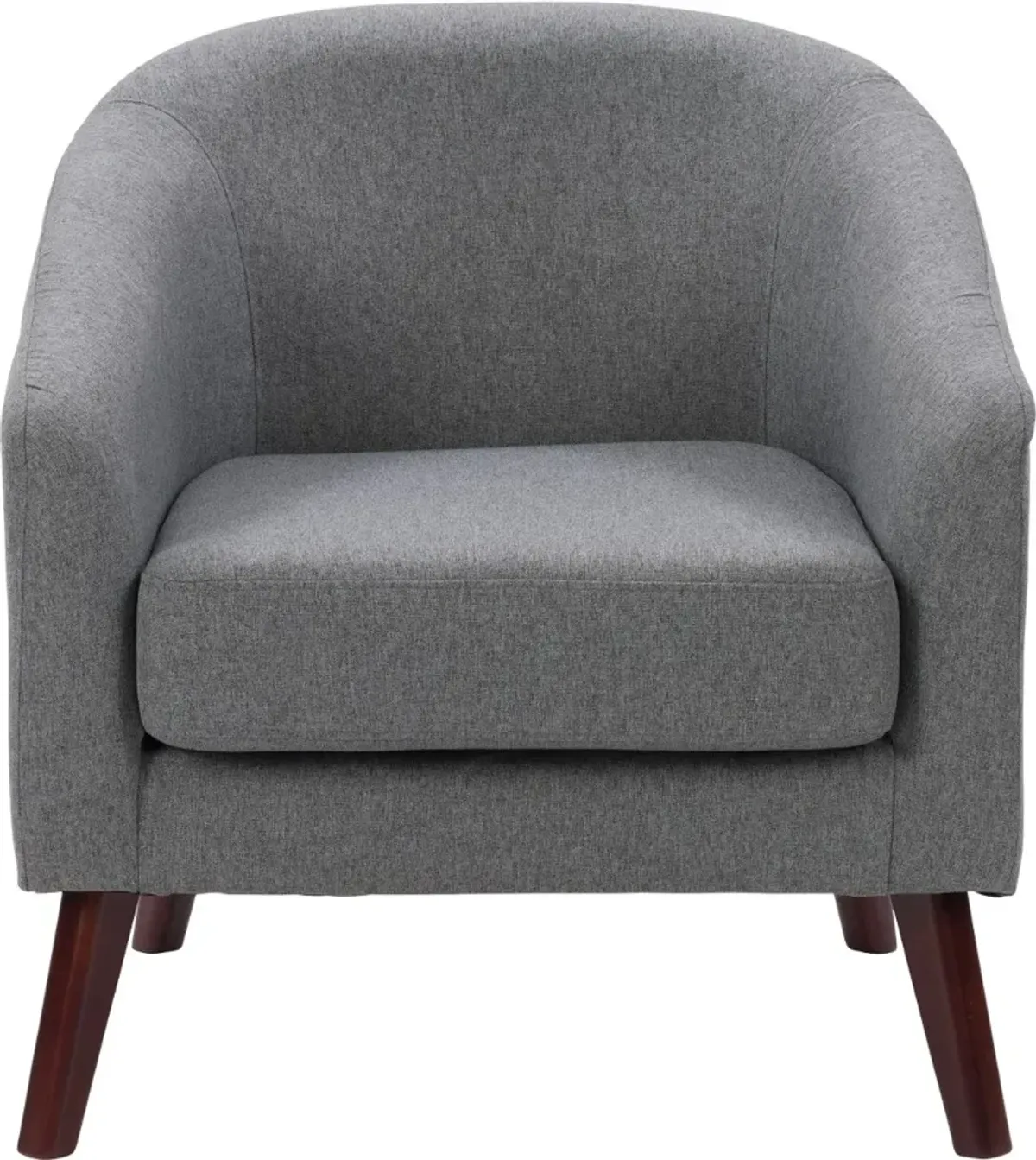 Elwood Gray Modern Tub Chair