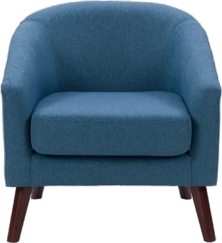 Elwood Blue Modern Tub Chair