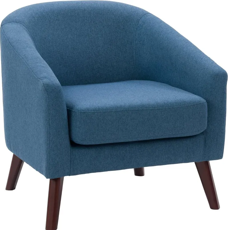 Elwood Blue Modern Tub Chair