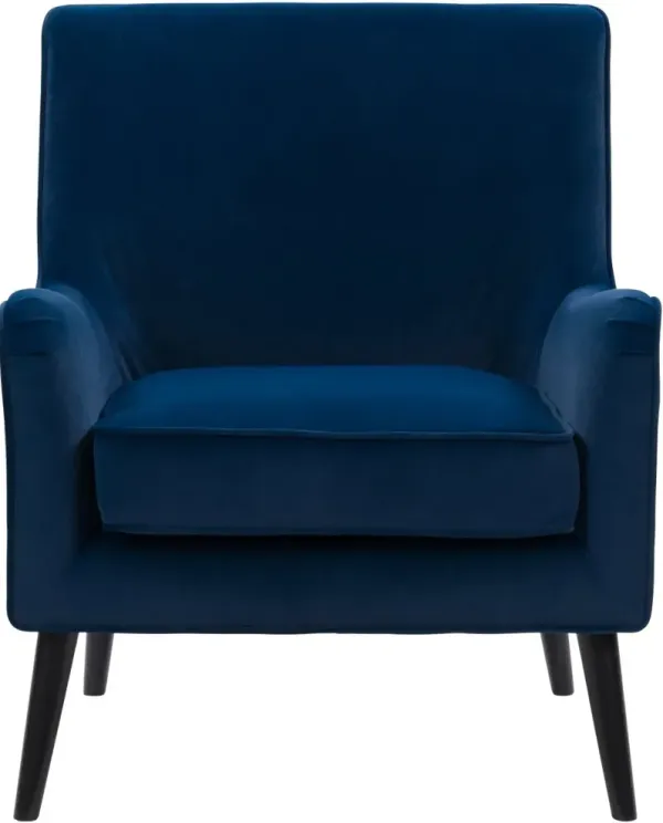 Elwood Blue Modern Accent Chair